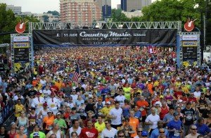 Thousands of St. Jude Country Music Marathon and Half Marathon runners will take to the streets of Nashville this weekend. Photo by Donn Jones Photography.