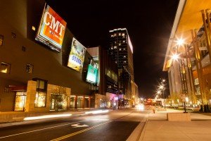 The new Fifth Avenue entrance of the recently renovated Country Music Hall of Fame and Museum PHOTO BY DOVE WEDDING PHOTOGRAPHY