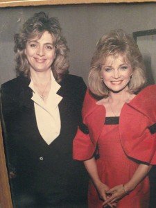 JoAnn Berry pictured with Barbara Mandrell, one of the many superstars Berry has had the pleasure of working with. PHOTO COURTESY OF JOANN BERRY