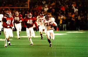 Virginia Tech knocked off Alabama 38-7 in the first Music City Bowl back in 1998. PHOTO COURTESY OF MUSIC CITY BOWL.