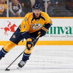 Second year defenseman Seth Jones has had a solid start to the season and notched his first goal in Columbus. PHOTO COURTESY OF NASHVILLE PREDATORS
