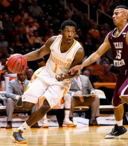 Josh Richardson has his Tennessee Volunteers surprising the SEC early under coach Donnie Tyndall. PHOTO COURTESY UT ATHLETICS