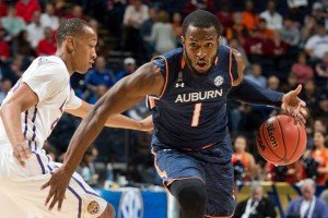 Tim Quarterman tries to guard Auburn's K.T. Harrell, something the Tigers couldn't do much of Friday. PHOTO COURTESY SOUTHEASTERN CONFERENCE