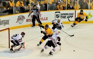 Craig Smith returned to familiar form for the Preds, netting two goals in Game Two. PHOTO COURTESY SLAPSHOT RADIO