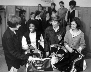 While coach for 16 seasons, Wiseman’s Belmont teams went 248-152 and played in four consecutive National Women’s Invitational Tournaments from 1973-1977. PHOTO COURTESY OF BELMONT ATHLETICS