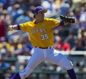 All-American Alex Lange will be back in Baton Rouge for two more years. PHOTO COURTESY LSU ATHLETICS