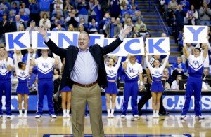 Kentucky head coach Mark Stoops' start to the 2014 season and another impressive recruiting class have Wildcat fans optimistic. PHOTO COURTESY KENTUCKY ATHLETICS