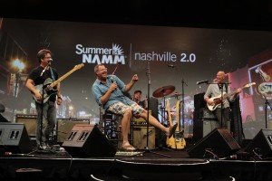 YOU NEVER KNOW WHO YOU MIGHT SEE AT NAMM. VINCE GILL PERFORMED AND SPOKE AT NAMM 2014. PHOTO COURTESY NAMM.ORG