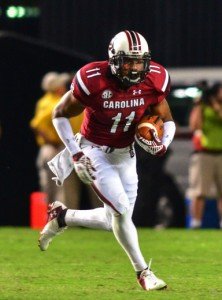 Gamecock's wide receiver Pharoh Cooper is one of the most dangerous play makers in the country. PHOTO COURTESY SOUTH CAROLINA ATHLETICS