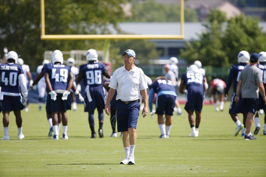 Dick LeBeau will hope to have a healthy Jason McCourty on defense this season. PHOTO BY DONN JONES, COURTESY TENNESSEE TITANS