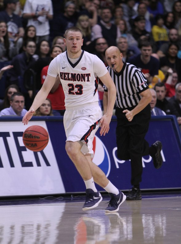 OVC Preseason Player of the Year Craig Bradshaw is ready to lead Belmont into conference play. PHOTO BY MATTHEW MAXEY