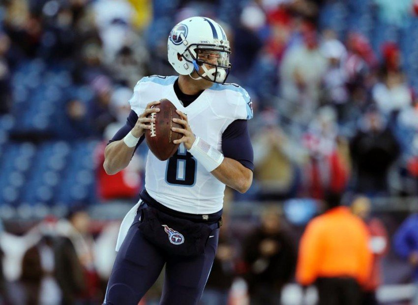 Marcus Mariota should benefit from the arrival of Jones this season. PHOTO COURTESY DONN JONES/TENNESSEE TITANS