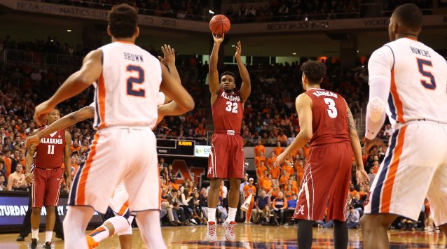 A controversial late-game call got a lot of attention following Alabama's loss at Auburn on Tuesday. PHOTO COURTESY UNIVERSITY OF ALABAMA