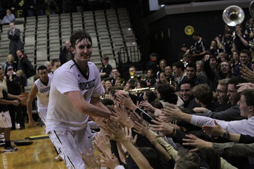 Luke Kornet's triple-double against Auburn should give Vandy fans hope going forward. PHOTO BY MATTHEW MAXEY