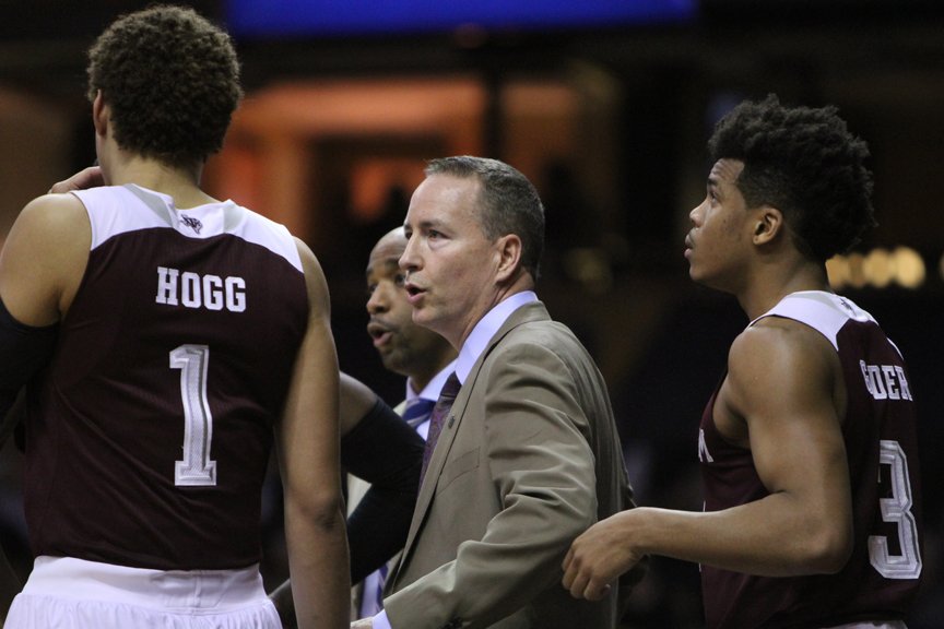 Billy Kennedy will try to lead Texas A&M to an SEC tournament title at Bridgestone Arena. PHOTO BY MATTHEW MAXEY
