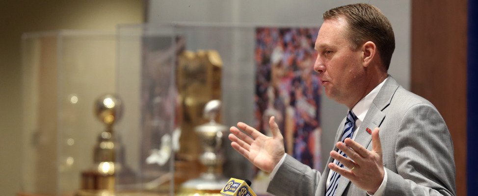 Ole Miss coach Hugh Freeze could be in more trouble than thought a week ago. PHOTO COURTESY UNIVERSITY OF MISSISSIPPI