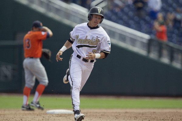 Vandy's Jeren Kendall was named baseball's National Player of the Week for his three-home-run first weekend. PHOTO COURTESY VANDERBILT UNIVERSITY
