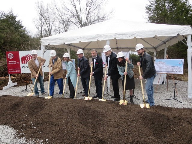 Ray Stevens at the groundbreaking of "CabaRay." PHOTO BY CILLEA HOUGHTON