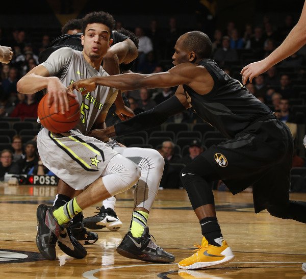 A win at Texas A&M puts Matthew Fisher-Davis and VU in the NCAAs, without a doubt. PHOTO COURTESY VANDERBILT UNIVERSITY