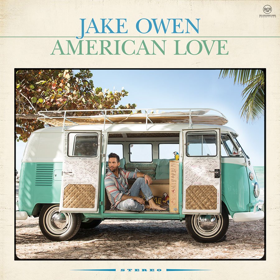The cover of Jake Owen's latest album, "American Love." PHOTO COURTESY SONY MUSIC