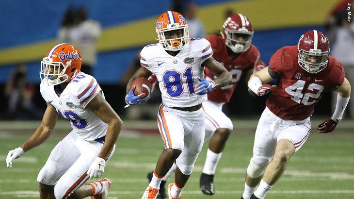 Receiver Antonio Callaway awaits the outcome of a student conduct hearing. PHOTO COURTESY USA TODAY
