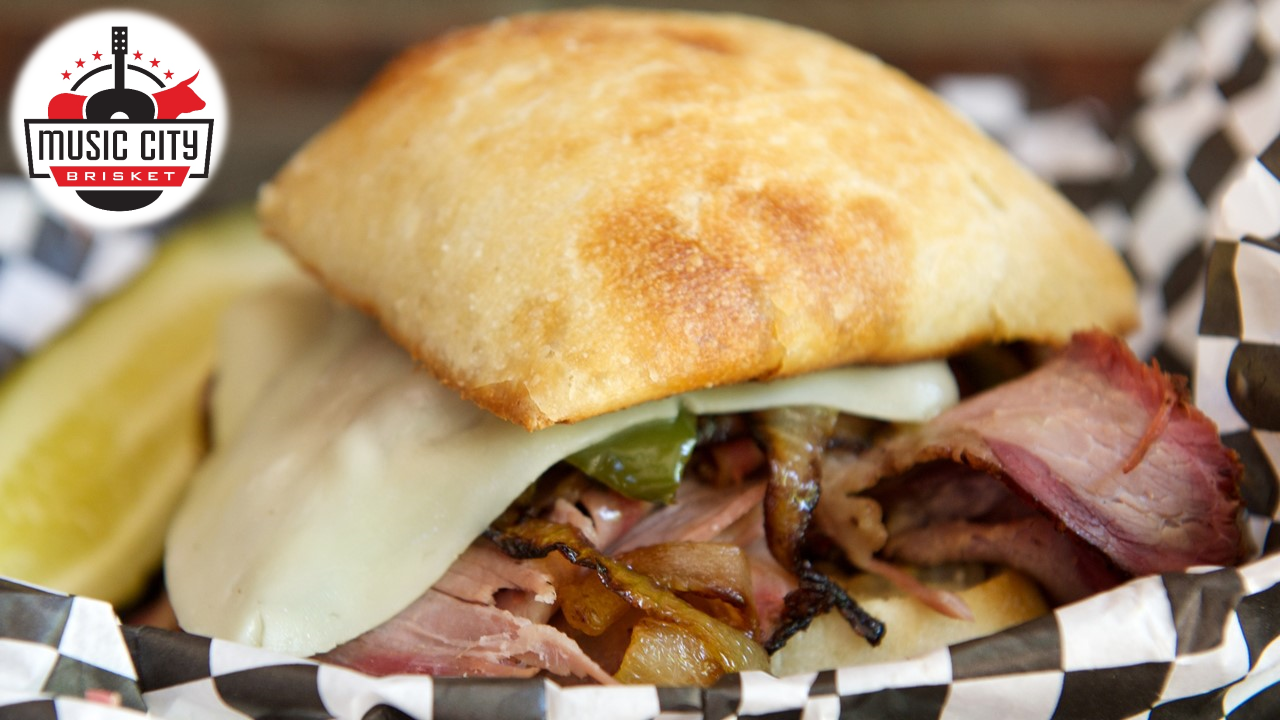 Music City Brisket's signature brisket sandwich. PHOTO COURTESY OF MUSIC CITY BRISKET