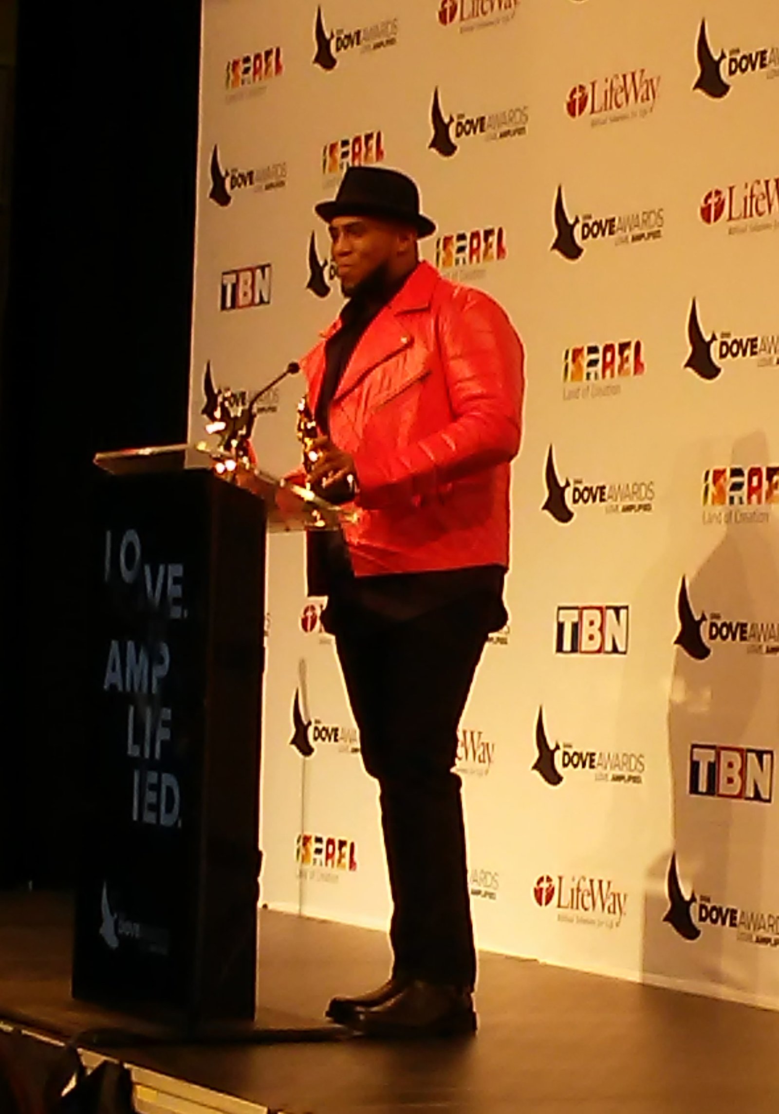 Anthony Brown scored the Dove Award, Urban Worship Recorded Song of the Year, for “Worth.” PHOTO BY CILLEA HOUGHTON