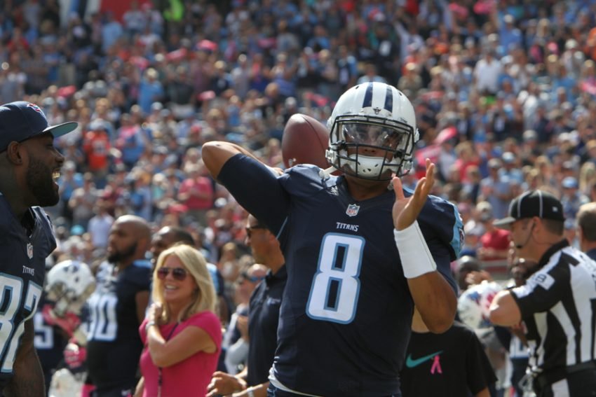Can Marcus Mariota limit his turnovers when the Titans host the Packers on Sunday? PHOTO BY MATTHEW MAXEY