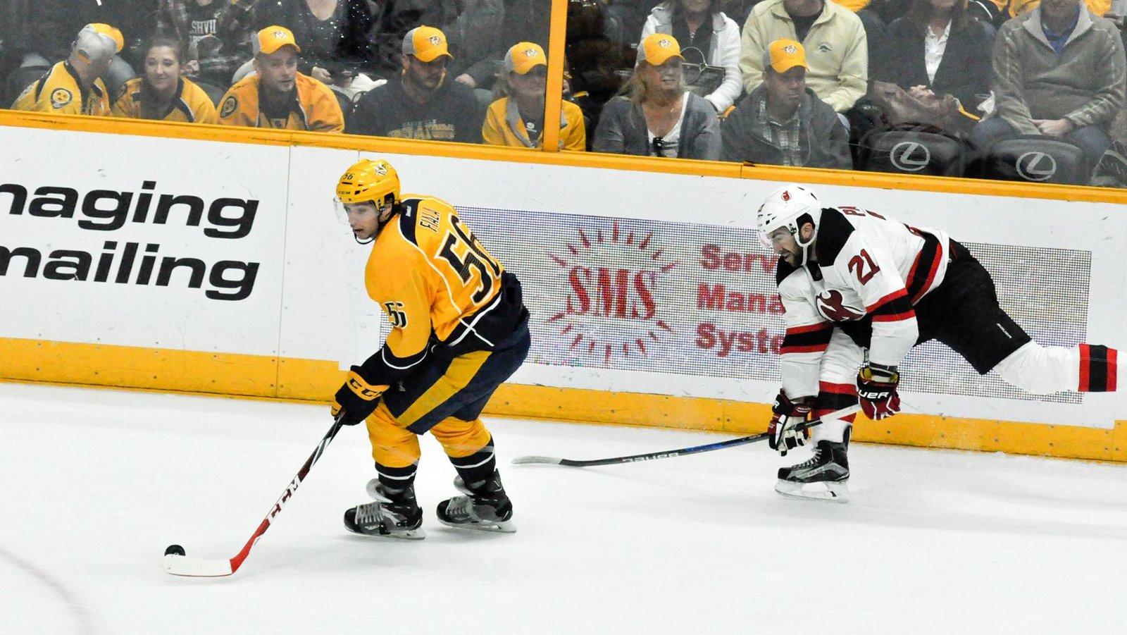 After a brief, and productive stint in Milwaukee, forward Kevin Fiala returned with a seemingly new level of confidence. The former first round pick has tremendous skill and he recently followed a two-goal game with his first NHL assist. PHOTO COURTESY SLAPSHOT RADIO